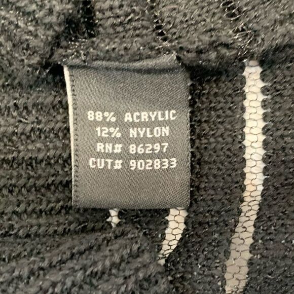 $5 ADD ON ITEM over sized see-through sweater with front pockets BCBGMAXAZRIA - Picture 12 of 14